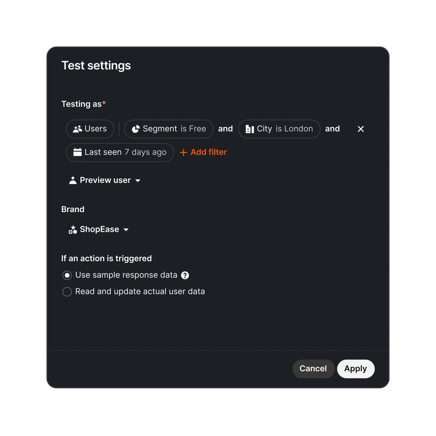 Visual showing modular deployment options across your stack
