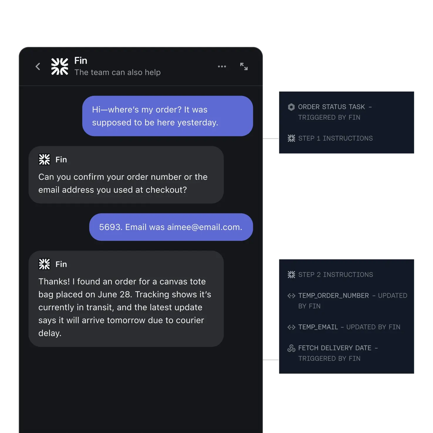 Resolving ecommerce issues like cancellations, shipping, and returns on mobile