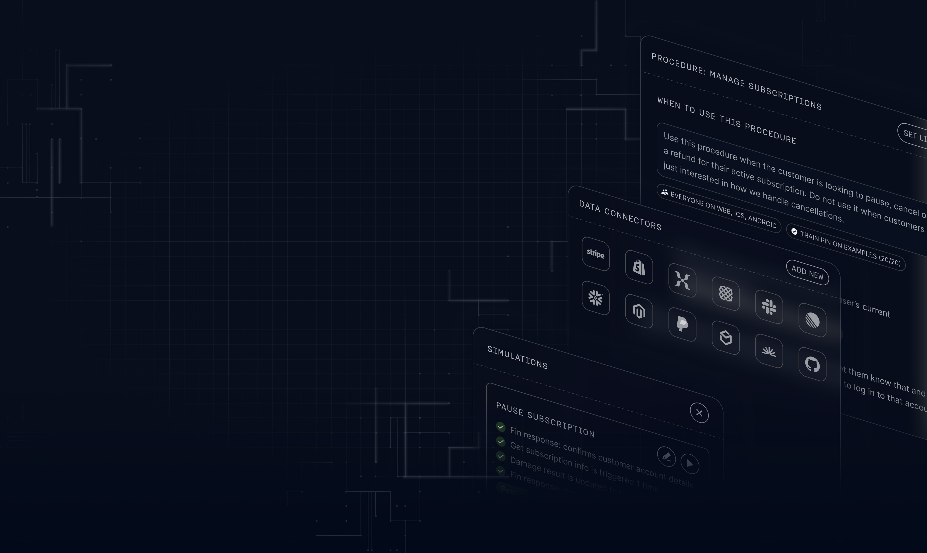 Procedures - multi-step workflow automation